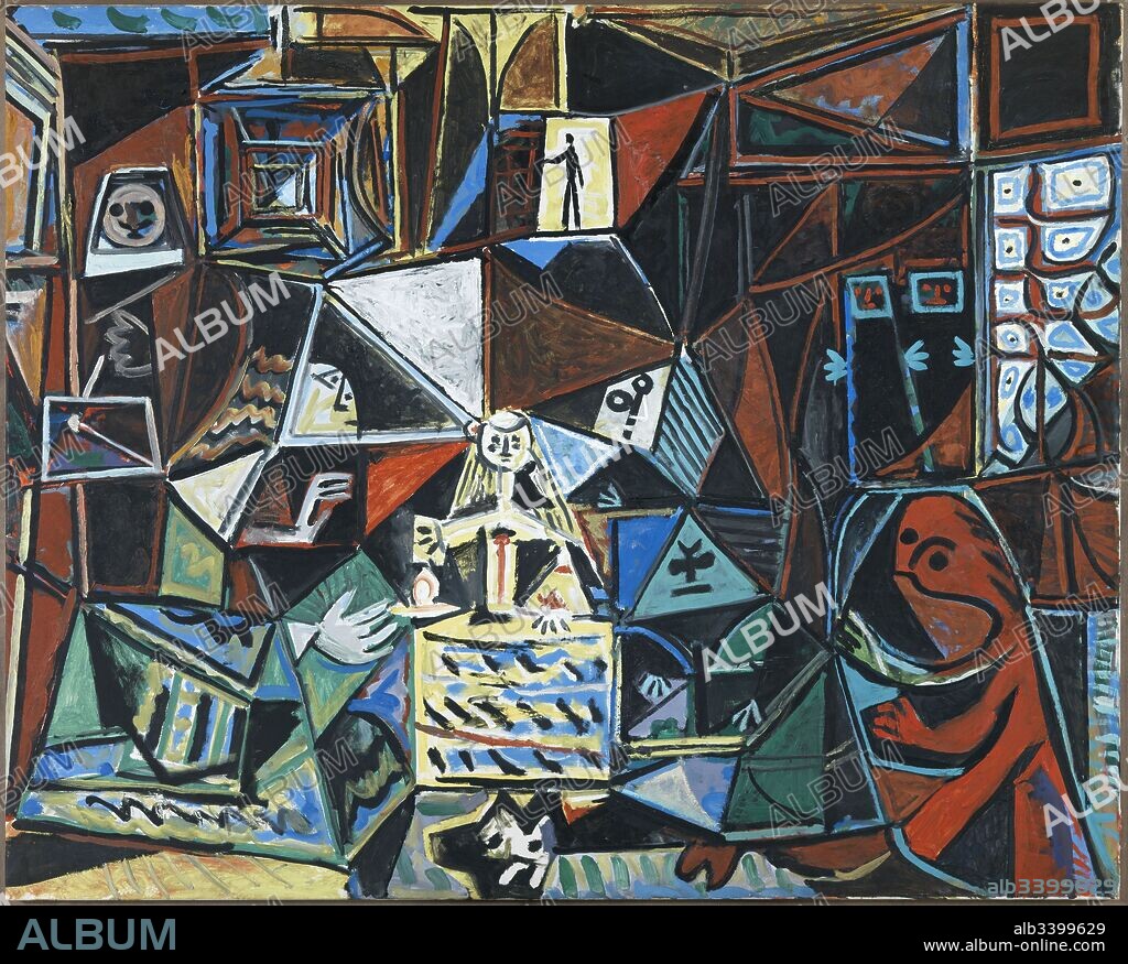 Pablo Picasso / 'Las Meninas', 1957, Oil on canvas, 129 x 161 cm, MPB 70.463.