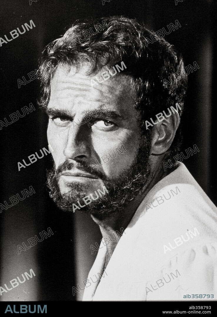 CHARLTON HESTON in THE AGONY AND THE ECSTASY, 1965, directed by CAROL REED. Copyright 20TH CENTURY FOX.