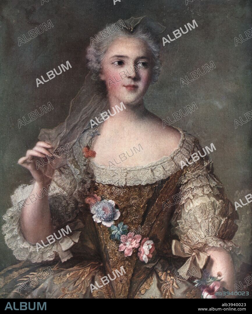 'Madame Sophie, daughter of Louis XV', 1909. Portrait of Sophie Philippine Elisabeth Justine (1734-1782), daughter of King Louis XV of France and Maria Leszczynska. Illustration from The Connoisseur', (London, 1909).
