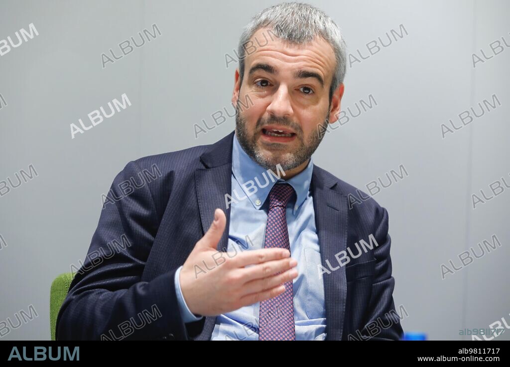 Madrid, 01/11/2019. Interview with Maurici Lucena, president of Aena at its Headquarters. Photo: Guillermo Navarro Arcdhc.