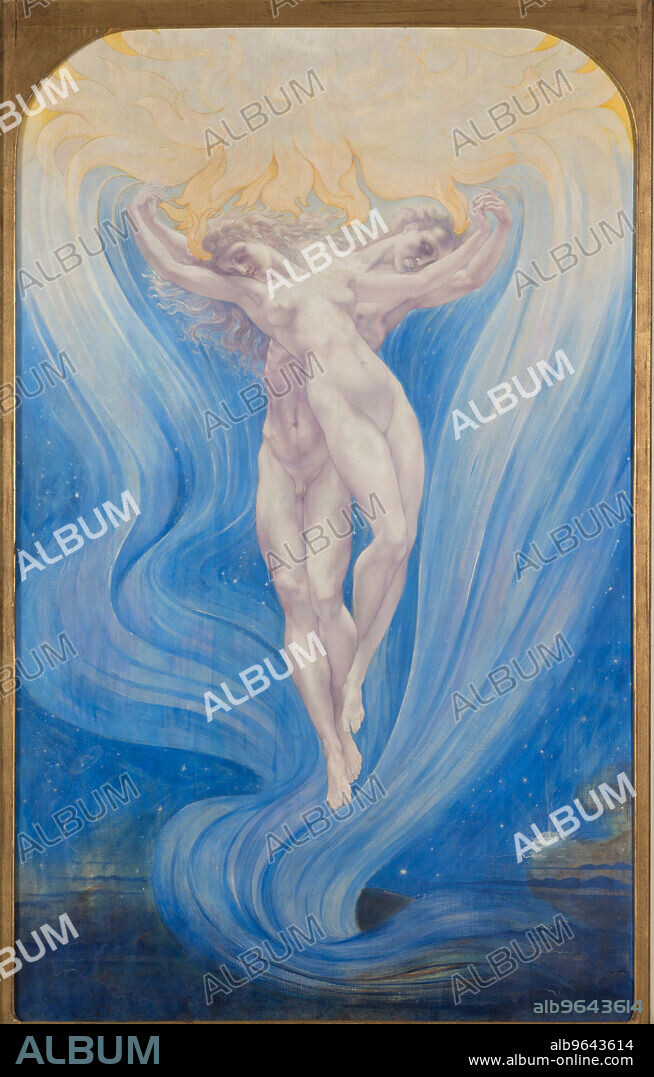 JEAN DELVILLE. L'amour des âmes.
