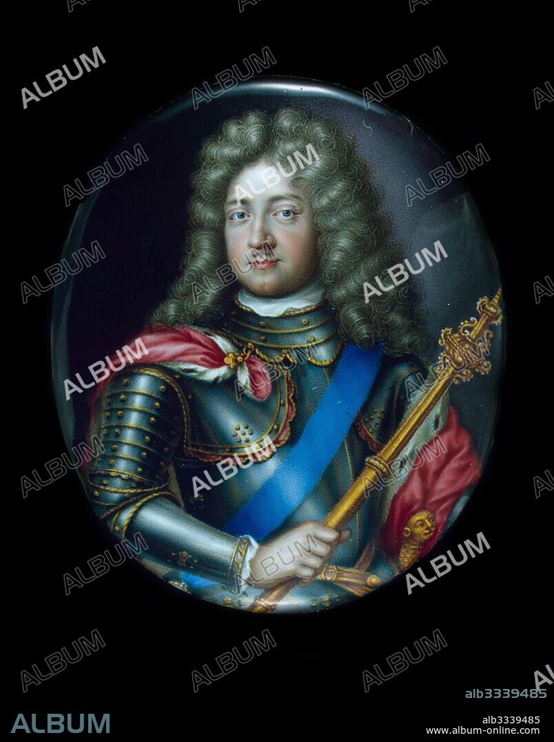 AMY HUAUD (HUAUT) (AMI). Portrait of Frederick I (1657-1713), King in Prussia.