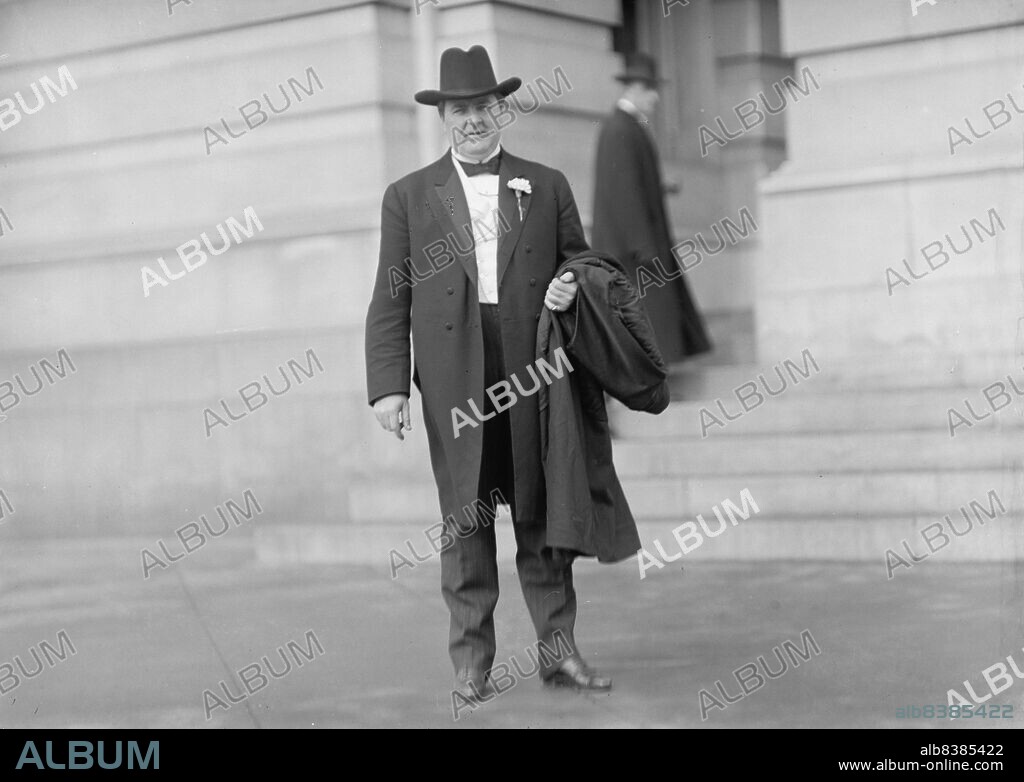 HARRIS & EWING. J. Thomas Heflin, Rep. from Alabama, 1912. [US politician James Thomas Heflin, nicknamed "Cotton Tom": Representative 1904-1920; Senator, 1920-1931].