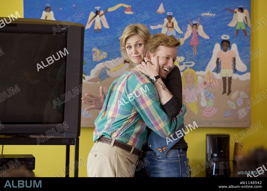 A. D. MILES und JANE LYNCH in ROLE MODELS, 2008, unter der Regie von DAVID  WAIN. Copyright NEW REGENCY PICTURES / URDANK, SAM. - Album alb1148542