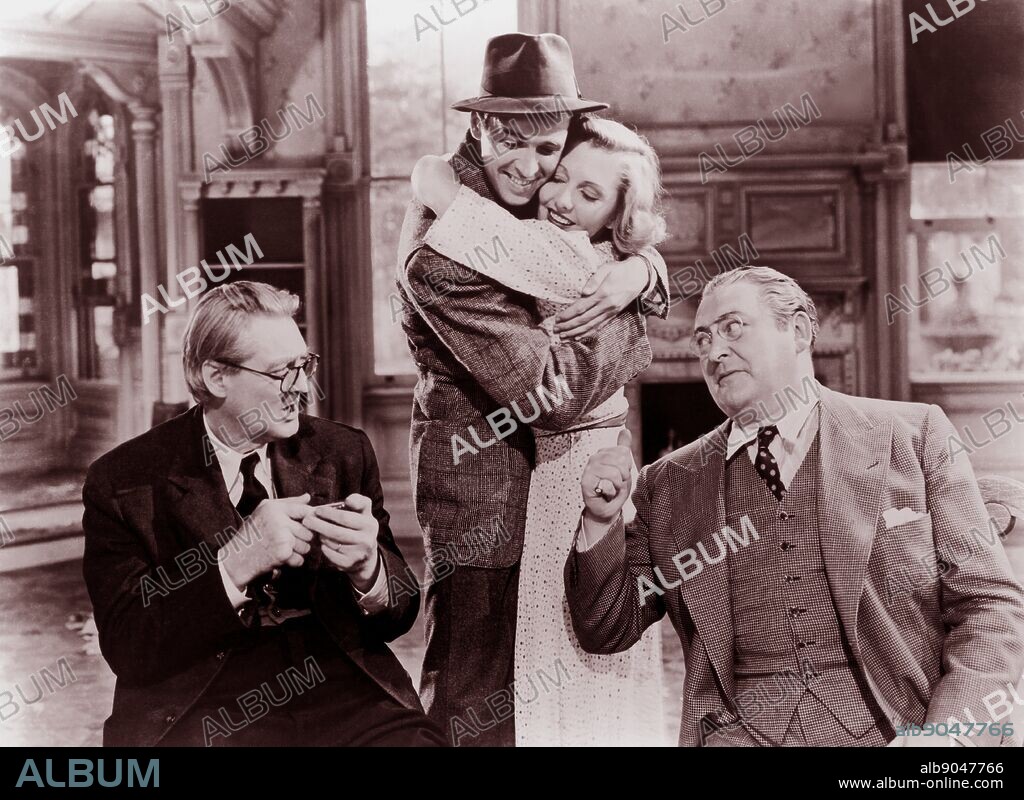 You Can't Take It With You is a 1938 American romantic comedy film directed by Frank Capra and starring Jean Arthur, Lionel Barrymore, James Stewart, and Edward Arnold. Adapted from the Pulitzer Prize-winning play of the same name by George S. Kaufman and Moss Hart., the film is about a man from a family of rich snobs who becomes engaged to a woman from a good-natured but decidedly eccentric family.