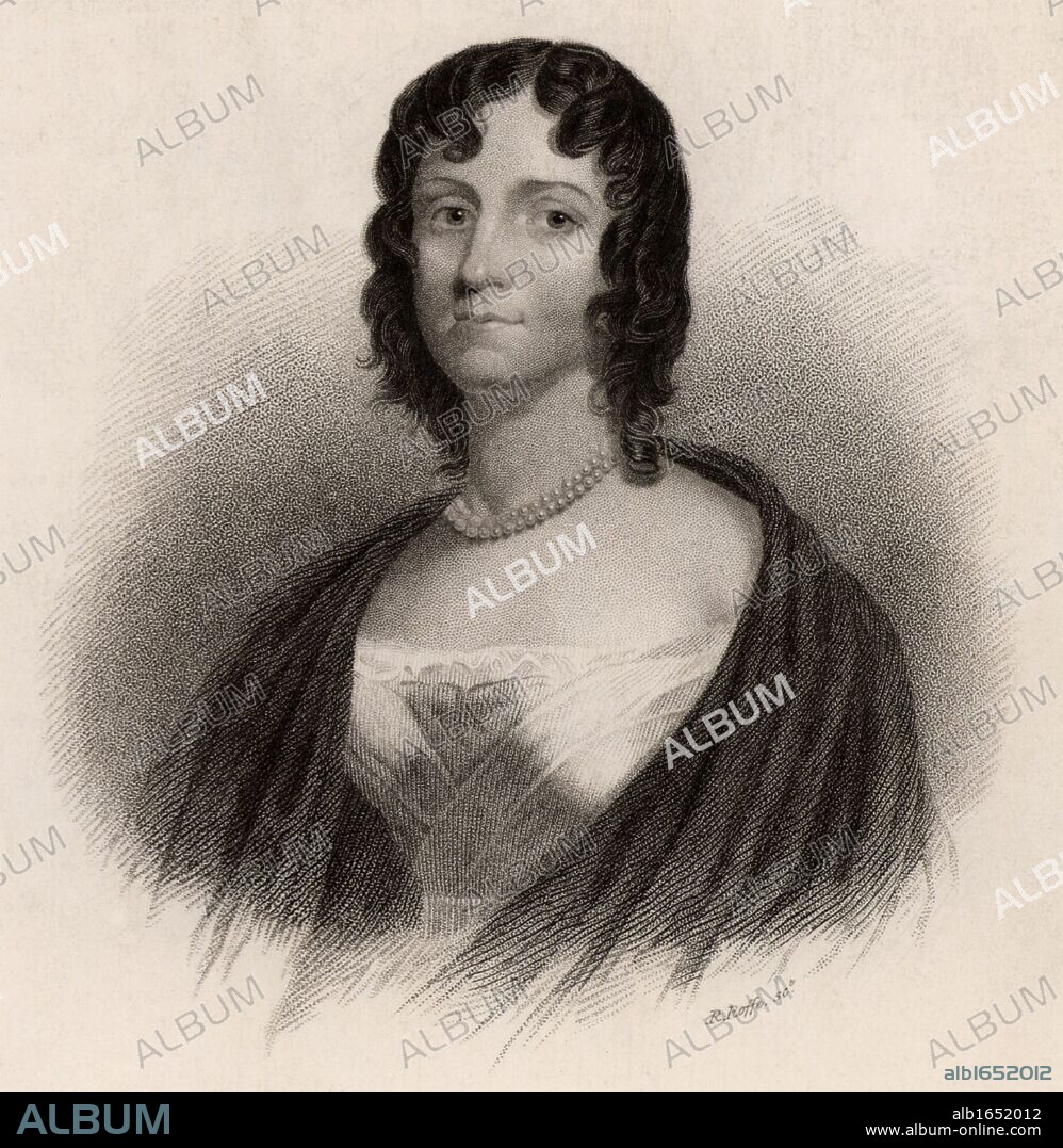 Felicia Dorothea Hemans (1793-1835), English poet. Remembered today mainly for her poem 'Casabianca' (The boy stood on the burning deck/Whence all but he had fled). At the Battle of the Nile (1798) Giocante, the 12-year old son of Luce Julien Joseph Casabianca, remained at his post on the deck of his father's burning vessel  "L'Orient", the French flagship.  He perished when the fire reached the magazine and the ship exploded. Engraving, 1836.   (Photo by: Universal History Archive/UIG via Getty Images).