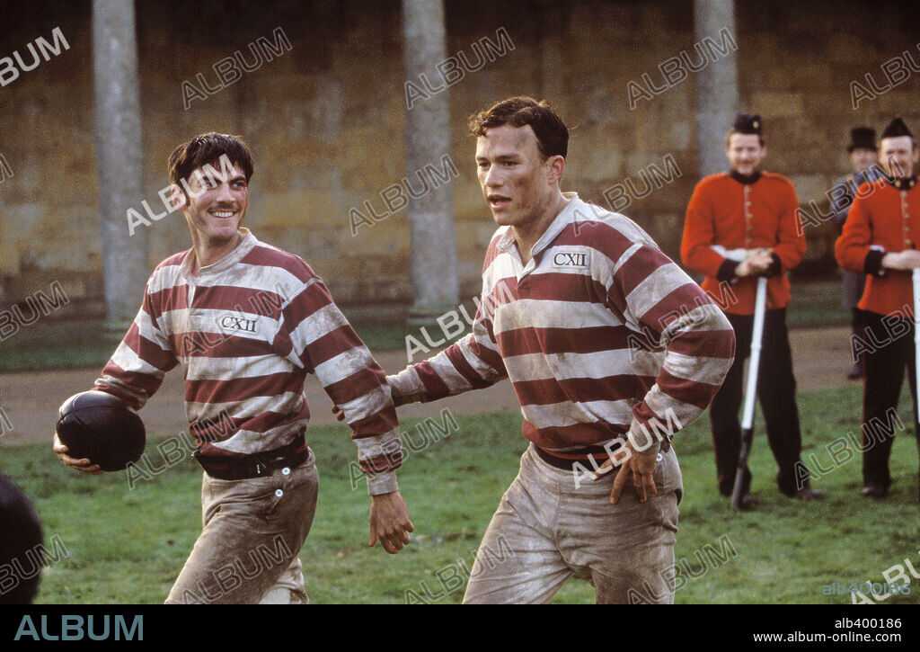 HEATH LEDGER and WES BENTLEY in THE FOUR FEATHERS, 2002, directed by SHEKHAR KAPUR. Copyright PARAMOUNT PICTURES / BUITENDIJK, JAAP.
