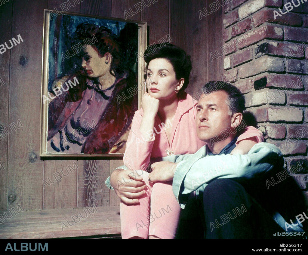 JEAN SIMMONS und STEWART GRANGER.