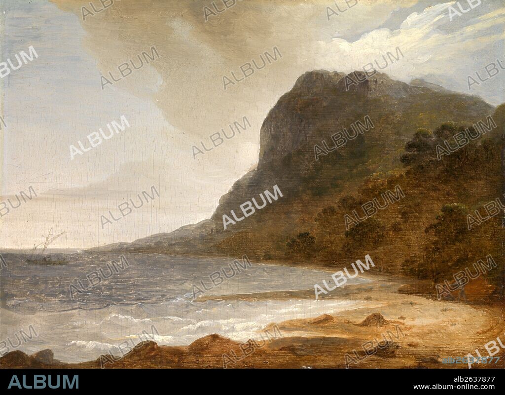 The Harbour of Pulo Condere The Harbour of Pulo Condore Inscribed in black paint, verso, center: "view in the Harbor of Pulo Condore" Signed and dated, verso, lower right: "J Webber pinx | 1786", John Webber, 1752-1793, British.