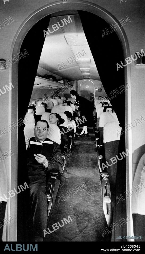 Comet airplane. 1950-60.
