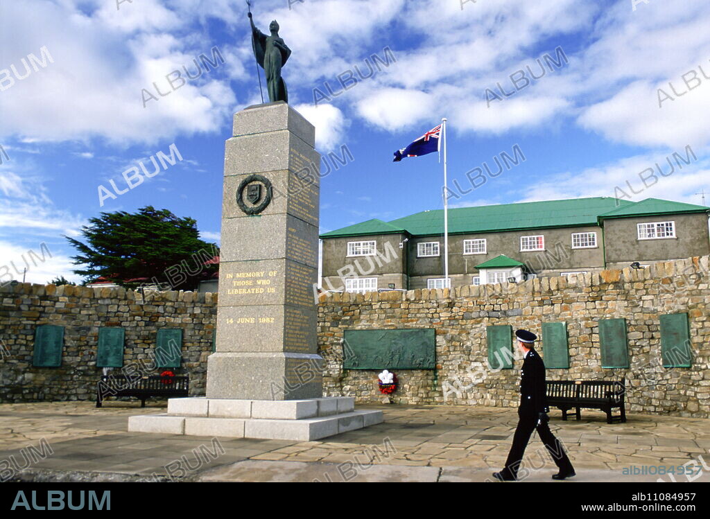 1982 Liberation Memorial, Port Stanley, Falkland Islands.