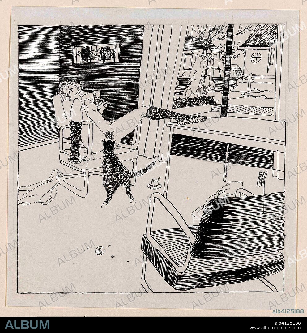 Poesie (title on object). Print maker: Peter van Straaten (signed by artist). Dating: c. 1984. Place: Amsterdam. Measurements: h 325 mm × w 313 mm.