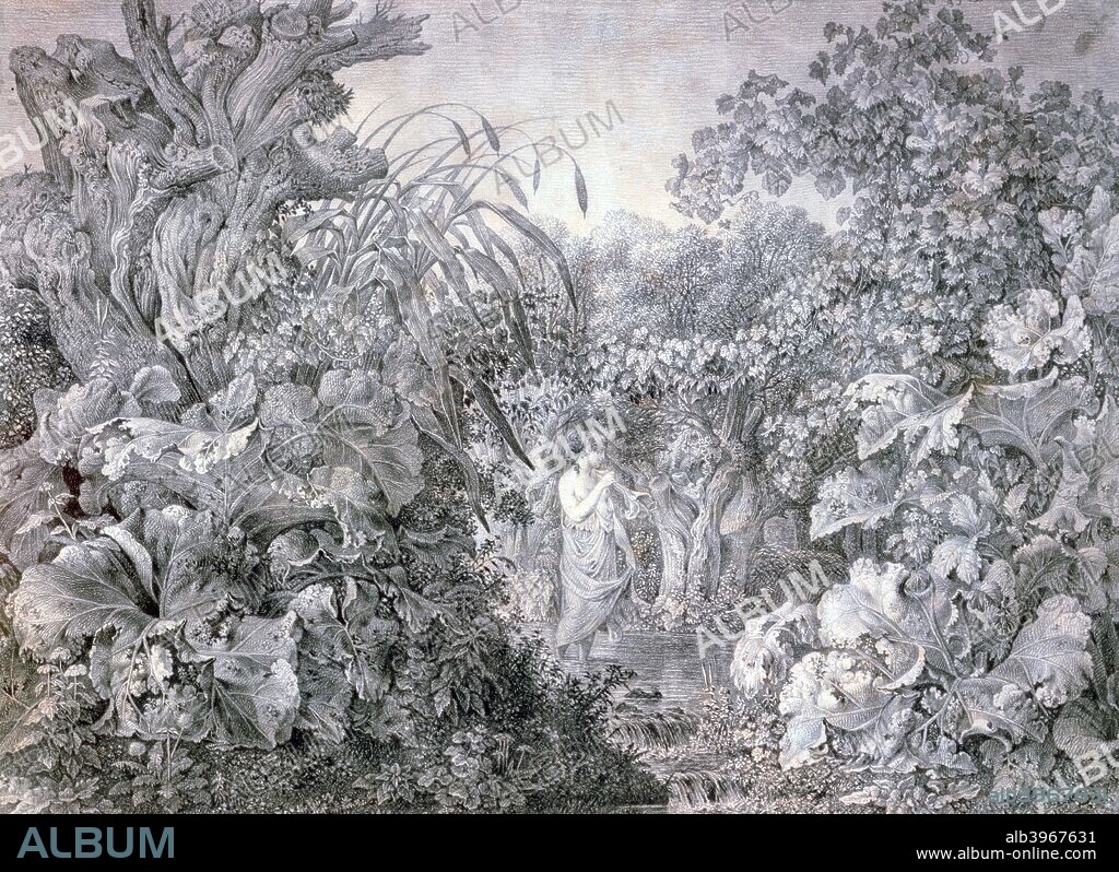 'A Girl in the Wood of Weidenau', c1777-1835.