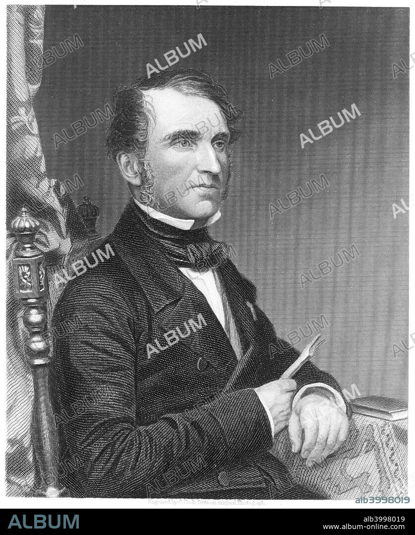 Justus von Liebig, German chemist, c1860. Liebig (1803-1873) was one of the most illustrious chemists of his age; he was the founder of agricultural chemistry, a discoverer of chloroform and chloral and, with Friedrich Wohler, of the benzoyl radical. He vastly extended the method of organic analysis, and invented appliances for analysis by combustion and also Liebig's condenser. From Chemistry by James Sheridan Muspratt. (London, c1860).