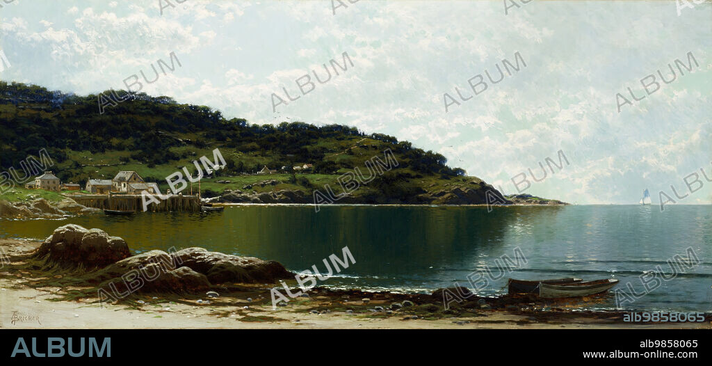 ALFRED THOMPSON BRICHER. Along the Maine Coast (image 1 of 2), c1885.