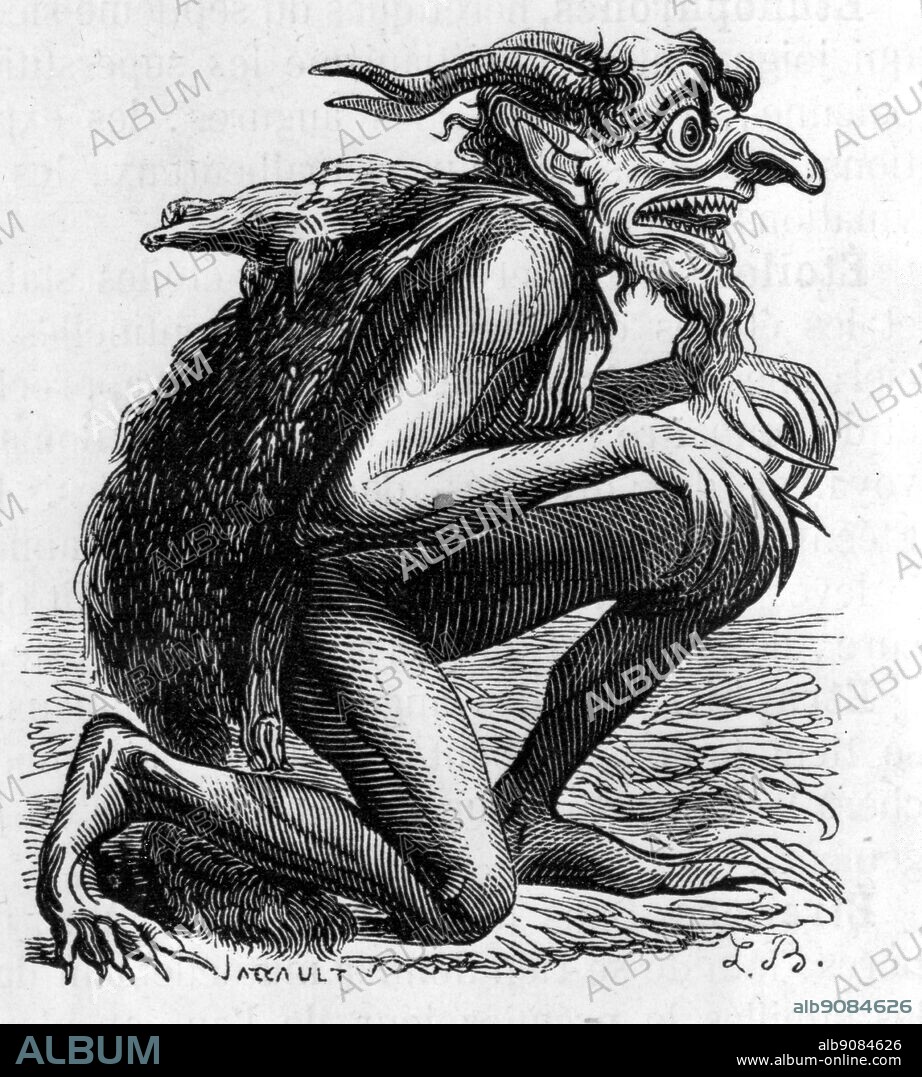 The Demon Eurynome by L Breton, 1863.