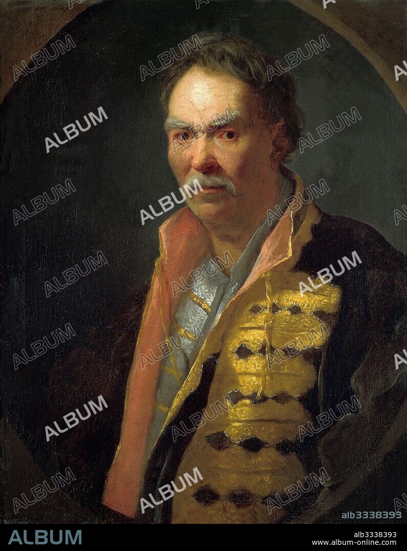 IVAN NIKITICH NIKITIN. Portrait of a Hetman (Ivan Mazepa?).