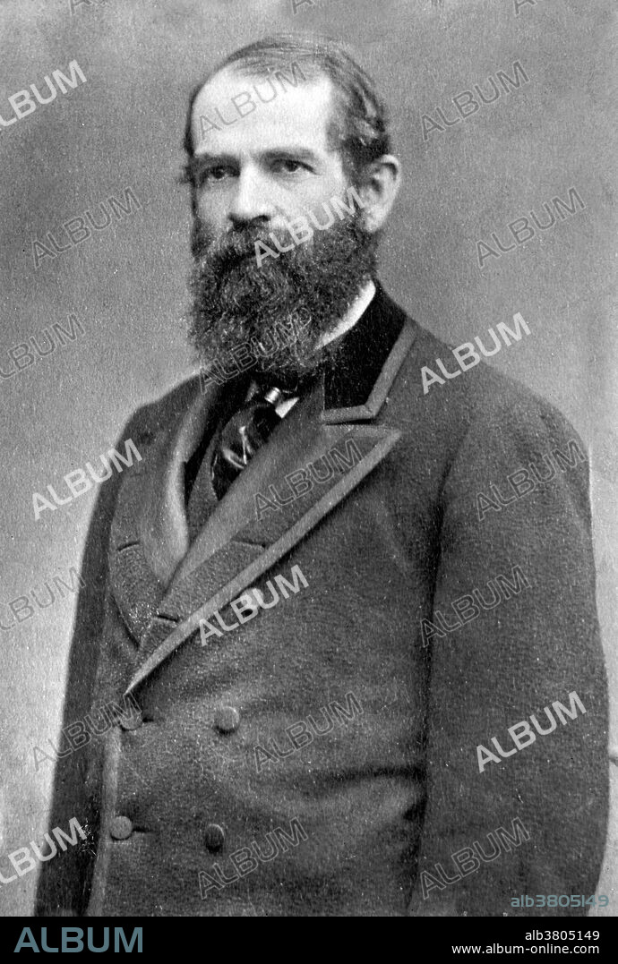 Jason "Jay" Gould (May 27, 1836 - December 2, 1892) was a leading American railroad developer and speculator. He was long vilified as an archetypal robber baron. In 1859 Gould began speculative investing by buying stock in small railways. Jay Gould, Daniel Drew and James Fisk engaged in stock manipulations known as the Erie War, with the result that in the summer of 1868 Drew, Fisk, and Vanderbilt lost control of the Erie, while Gould became its president. After being forced out of the Erie Railroad, in his 40s Gould started to build up a system of railroads in the Midwest and West. Beginning in 1879, he gained control of four western railroads. By 1880, he controlled 10,000 miles of railway, about 1/9th of the length of rail in the US at that time, and, by 1882, he had controlling interest in 15 percent of the country's tracks. He obtained a controlling interest in the Western Union telegraph company, and, after 1881, in the elevated railways in NYC. From 1868 to 1888, he was connected with many of the largest railway financial operations in the US. He died of tuberculosis in 1892 at the age of 56. His fortune was conservatively estimated at $72 million for tax purposes, which he willed in its entirety to his family. Bain News Service, undated.