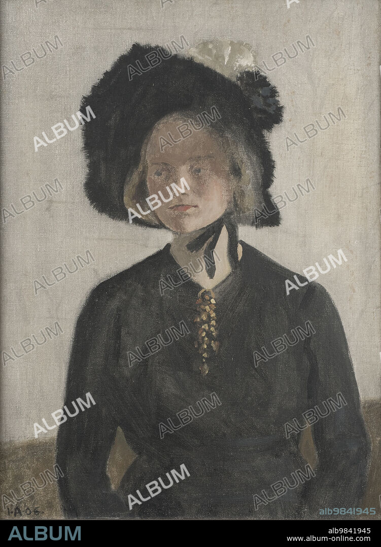 IVAR AROSENIUS. The Artist's Wife, Eva, 1906.