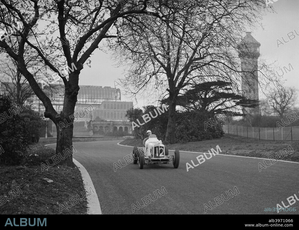 ERA 1488S cc.  Event Entry No: 12. Driver: Dobson, A.C. Place: Crystal Palace Race Meeting. Date: 1.7.39.