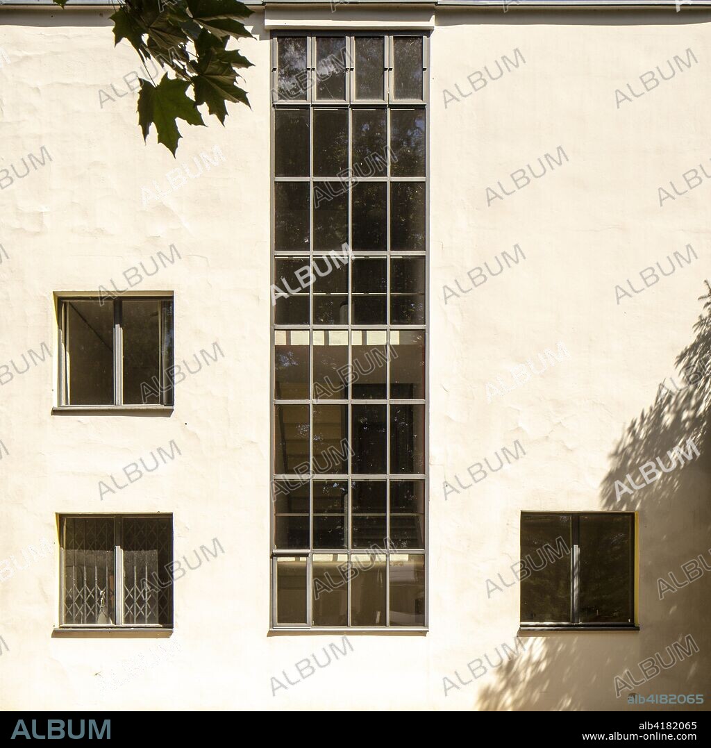 Masters' House. The Bauhaus building, Dessau, Germany, 2018. Designed by Walter Gropius, 1925-26.