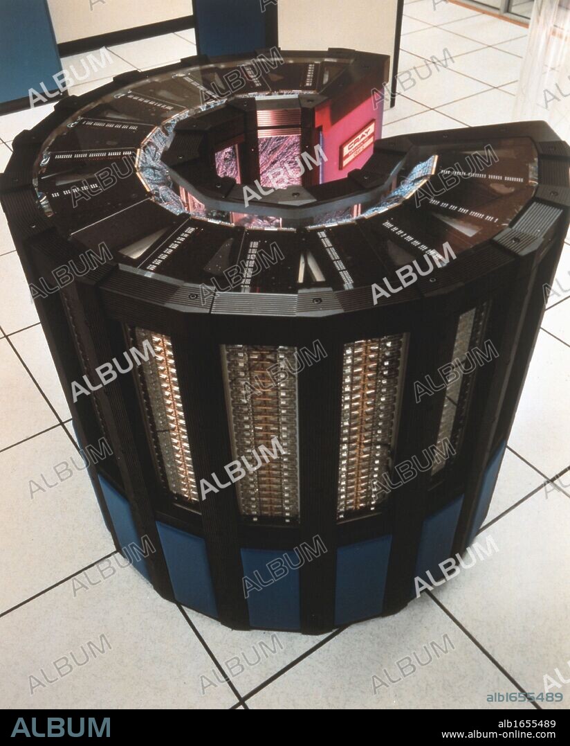 Cray - 2 supercomputer. NASA photograph.