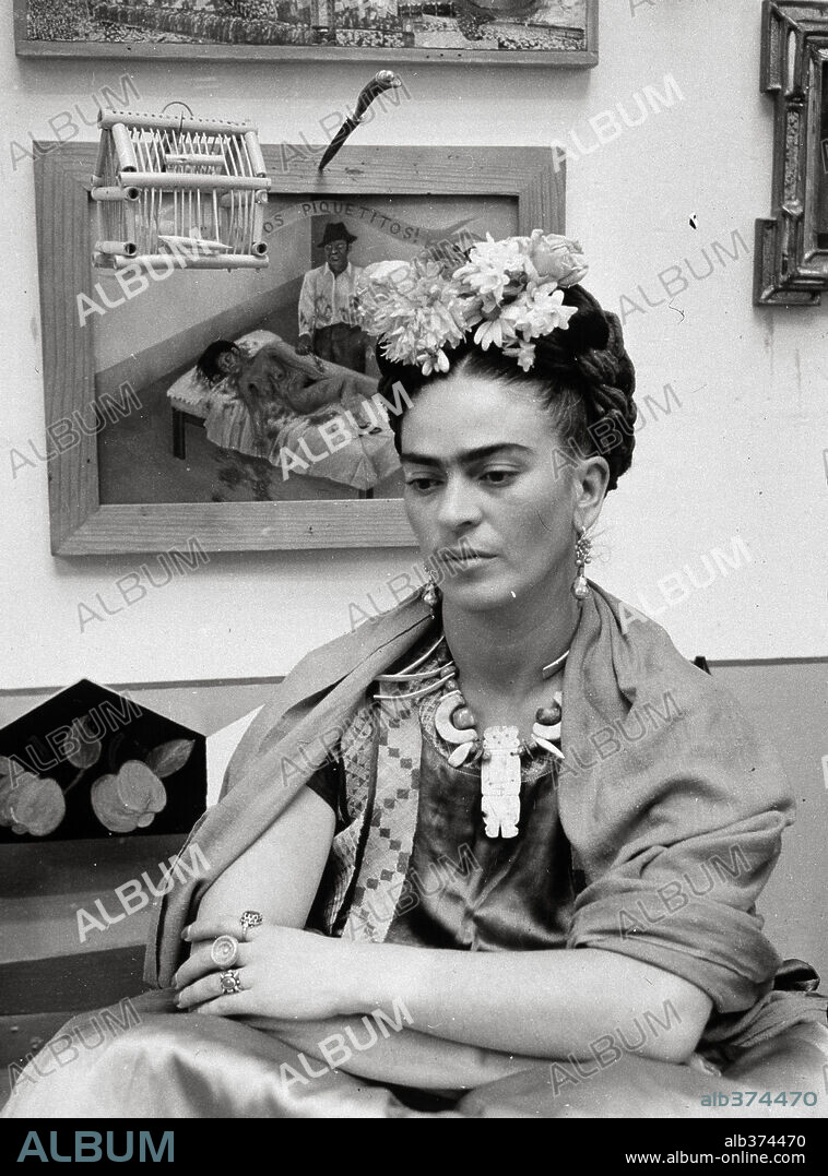 La pintora mexicana Frida Kahlo.