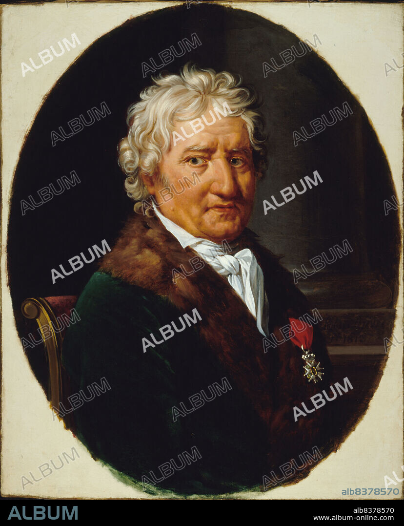 ROBERT LEFEVRE. Portrait of Pierre-Alexandre Monsigny (1729-1817), composer, 1813.