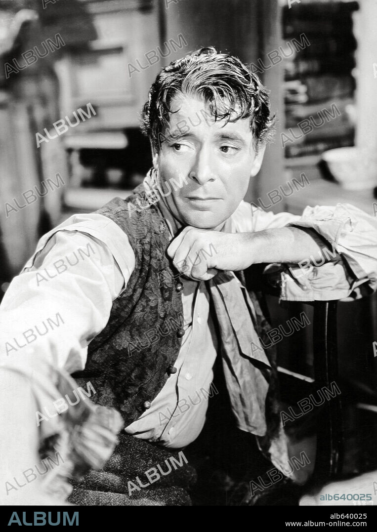 RONALD COLMAN in A TALE OF TWO CITIES, 1935, directed by JACK CONWAY. Copyright M.G.M.