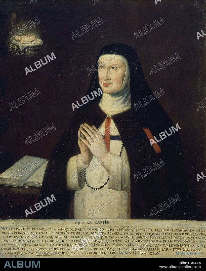 Sor Marcela de San Félix (1605-1687), daughter of Lope de Vega.