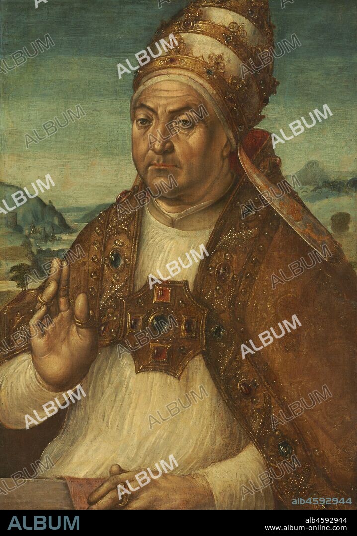 Portrait of Pope Sixtus IV della Rovere, early 1500s.
