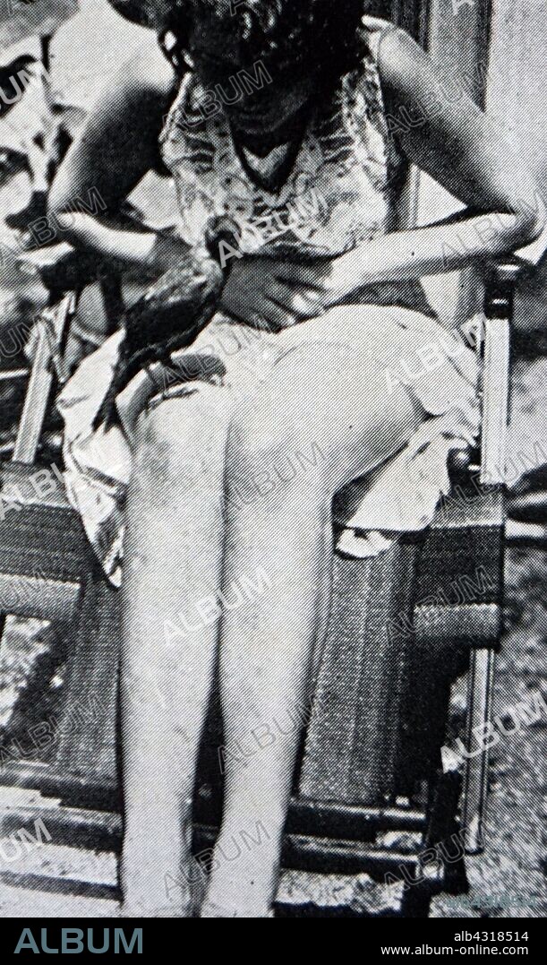 Angela Maria "Geli" Raubal (1908 - 1931), Adolf Hitler's half-niece. Born in Linz, Austria-Hungary, she was the second child and eldest daughter of Leo Raubal Sr. and Hitler's half-sister, Angela Raubal. Raubal lived in close contact to her uncle from 1925 until her presumed suicide in 1931.