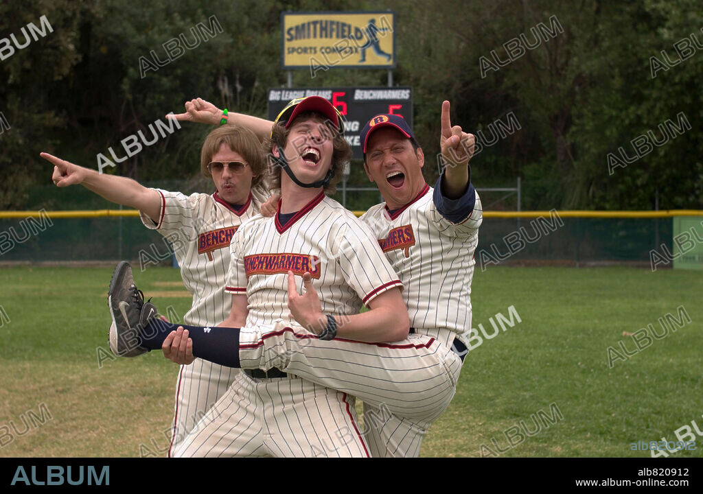 DAVID SPADE, JON HEDER and ROB SCHNEIDER in THE BENCHWARMERS, 2006, directed by DENNIS DUGAN. Copyright COLUMBIA PICTURES / MICHAELS, DARREN.