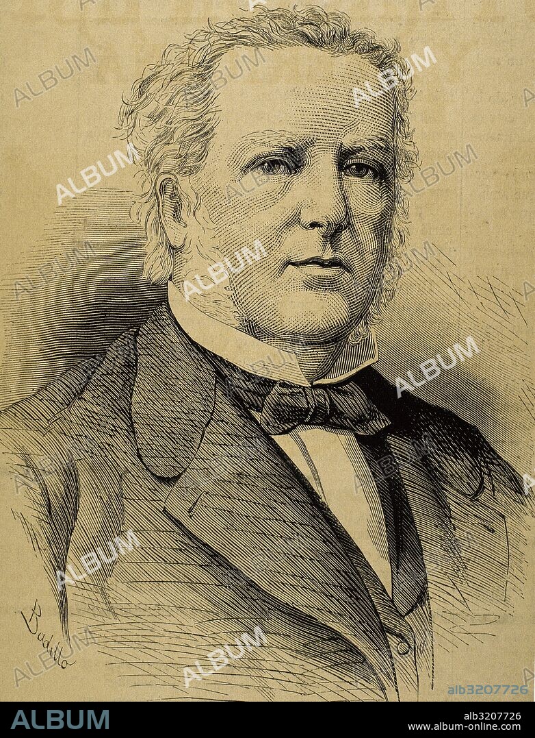 PERIER, Casimir (Grenoble,1777-París,1832). Político francés. Hijo de unos de los fundadores del Banco de Francia. Tras la revolución de julio de 1830 se unió a Felipe de Orleans y en marzo de 1831 sucedió a Laffite al frente del Gobierno, a la vez que ocupaba la cartera del Interior. Grabado del siglo XIX.