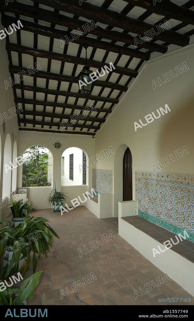MUSEO MUNICIPAL VICENÇ ROS. Ubicado en una parte de las dependencias del antiguo convento de capuchinos, construído a finales del siglo XVII. Vista parcial. MARTORELL. Comarca del Baix Llobregat. Provincia de Barcelona. Cataluña.