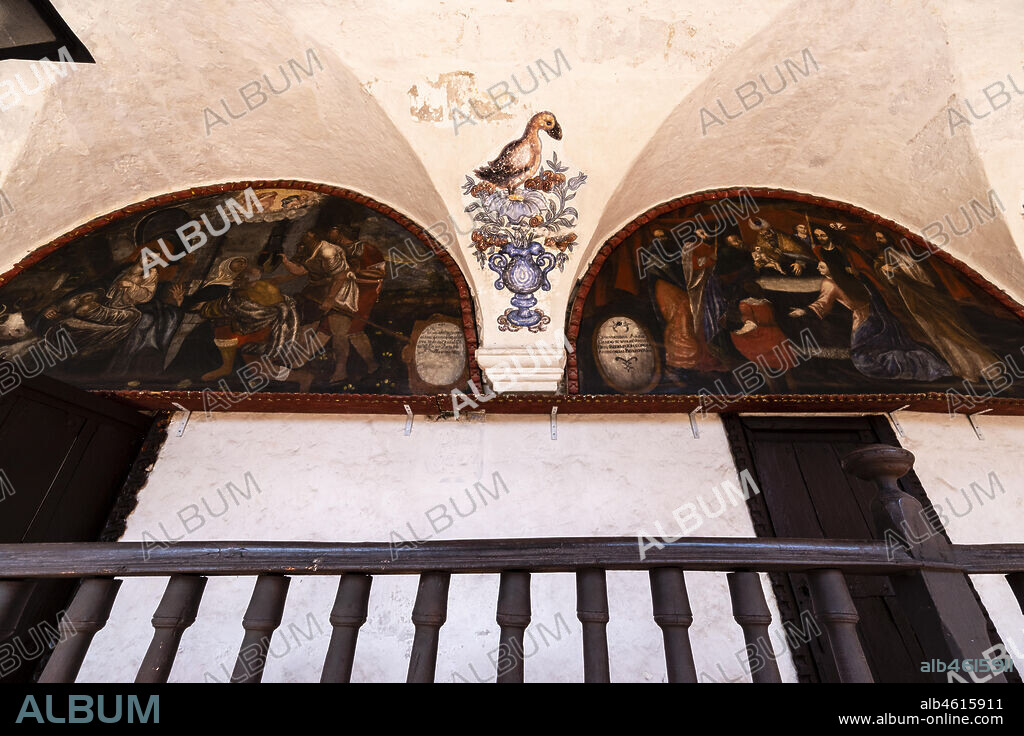 Convent and monastery of Santa Catalina de Siena (1579) in Arequipa, Peru,South America. World Heritage (UNESCO).