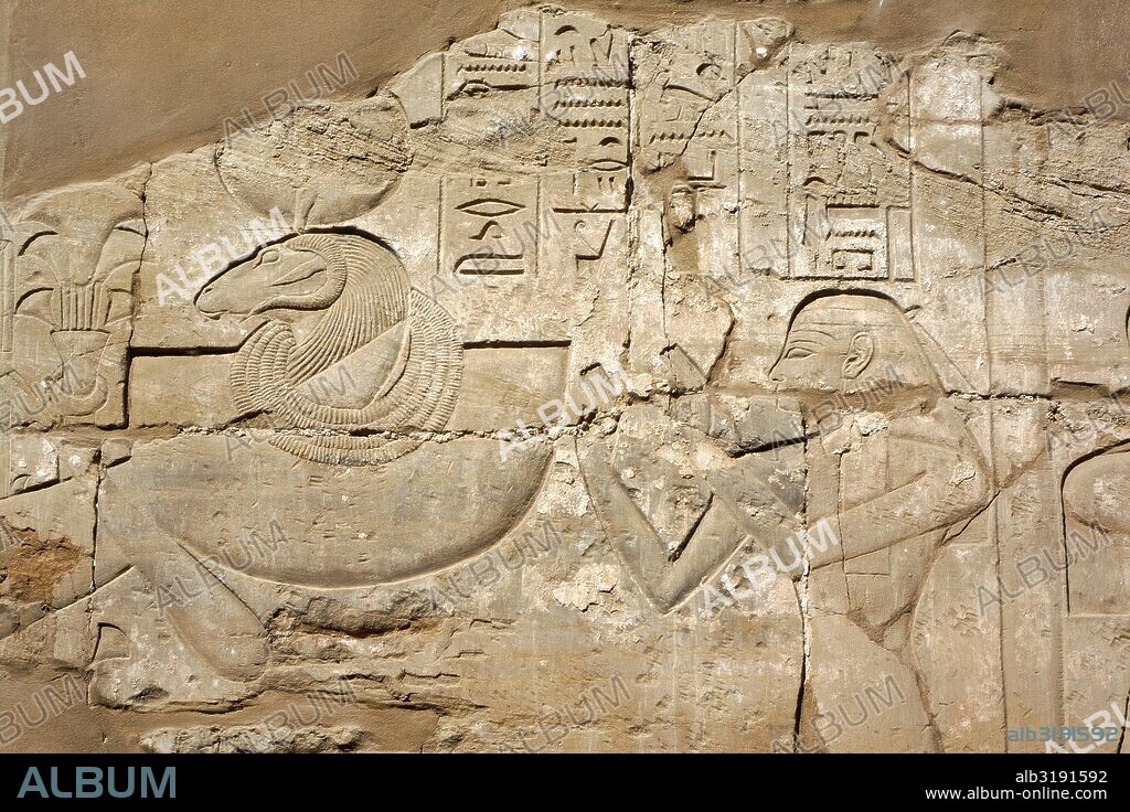 Karnak. Templo de Thutmose III.  Templo de Tutmosis III (o Thutmose III), Egipto.