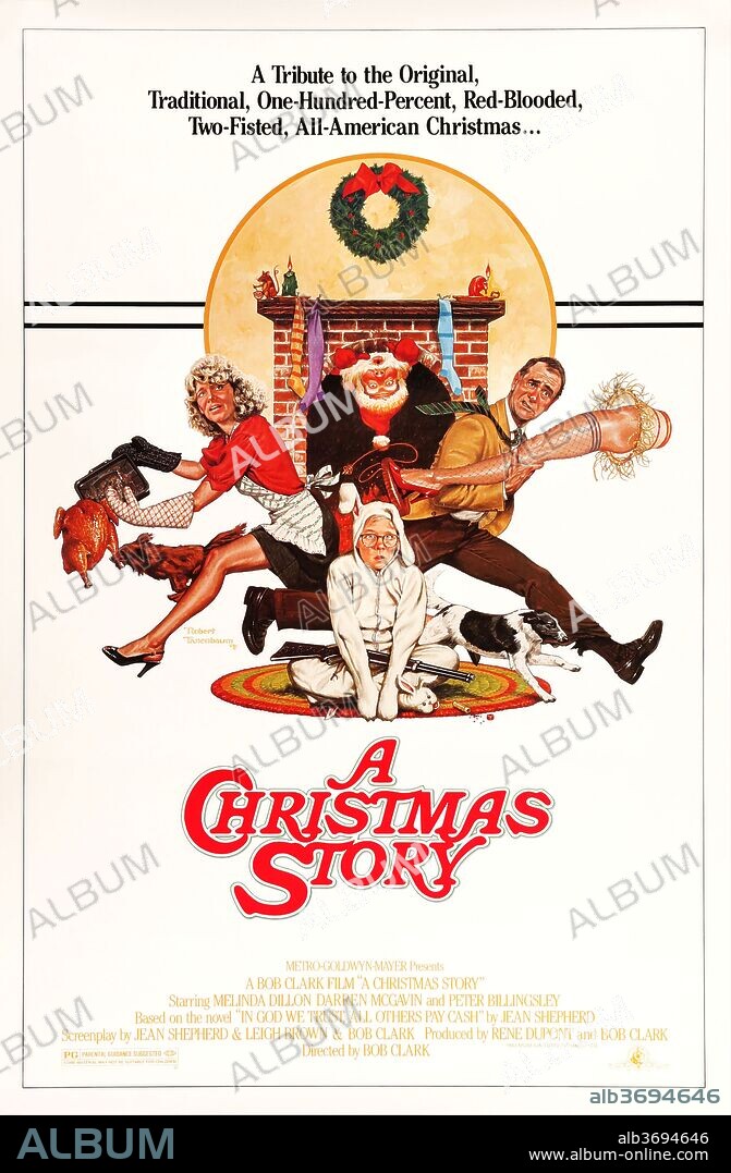 Poster of A CHRISTMAS STORY, 1983, directed by BOB CLARK. Copyright M.G.M/UNITED ARTIST.
