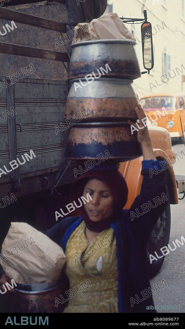 MUJER ARABE - FOTO AÑOS 60.