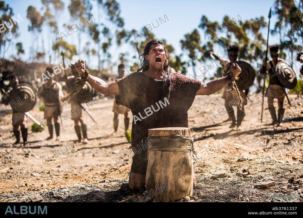 TAYLOR JAMES en SANSÓN, 2018 (SAMSON), dirigida por BRUCE MACDONALD. Copyright Pure Flix Productions / Boomtown films.