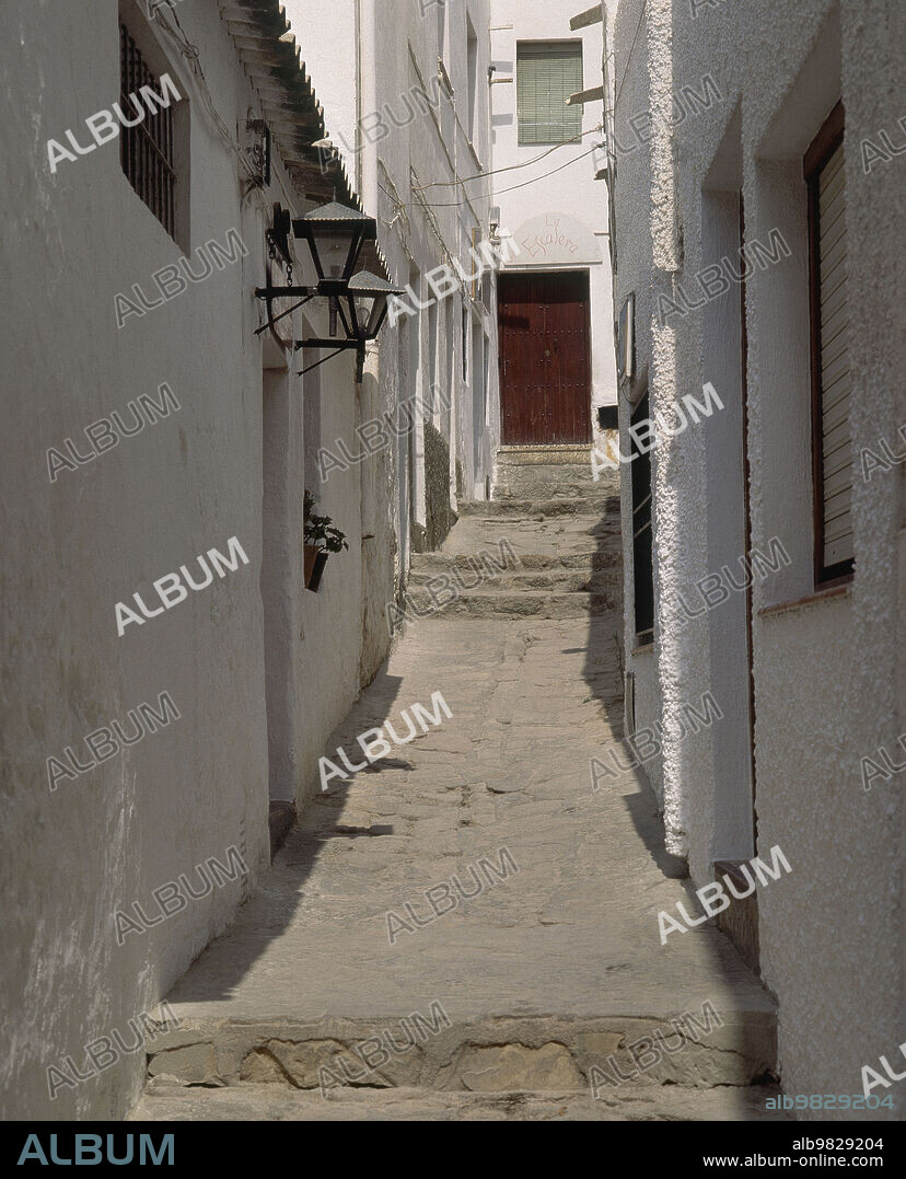CALLE EN RAMPA- TIPICO DE LA CIUDAD.