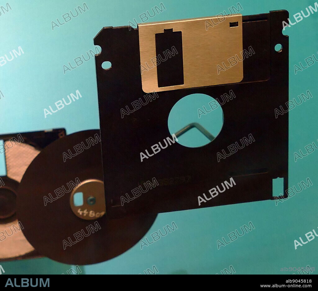 5 1/4-inch floppy disks, also known as a floppys, diskettes, or simply disks, were a type of disk storage composed of a disk of thin and flexible magnetic storage medium, sealed in a rectangular plastic enclosure lined with fabric that removes dust particles. Floppy disks are read and written by a floppy disk drive (FDD). The first commercial floppy disks, developed in the late 1960s.