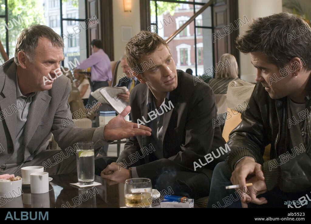 COLIN FARRELL, EWAN McGREGOR y TOM WILKINSON en CASSANDRA'S DREAM, 2007, dirigida por WOODY ALLEN. Copyright WILD BUNCH.
