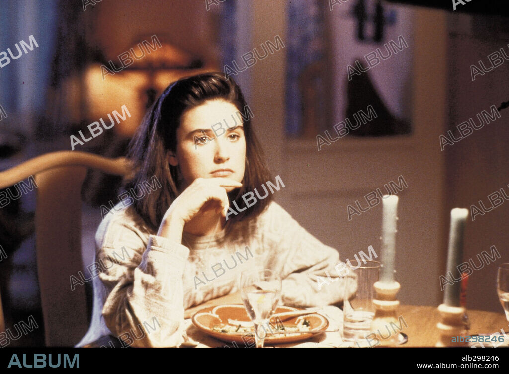 DEMI MOORE en LA SÉPTIMA PROFECÍA, 1988 (THE SEVENTH SIGN), dirigida por CARL SCHULTZ. Copyright TRI STAR PICTURES.