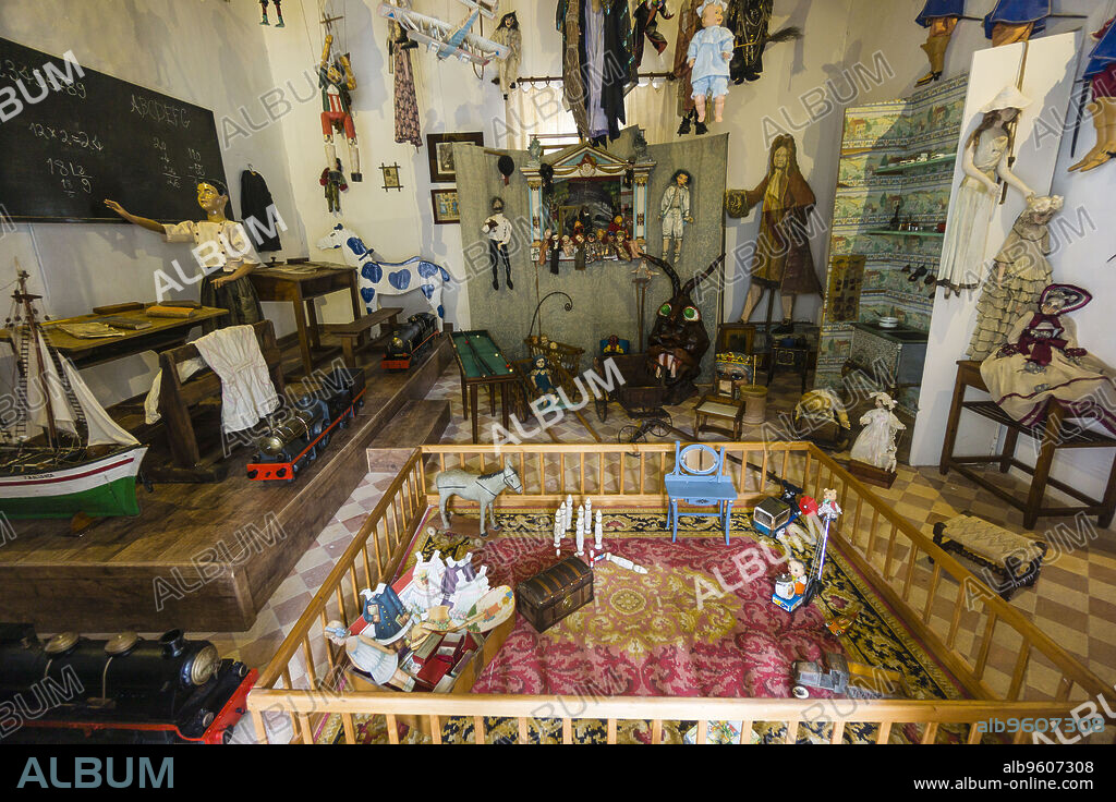 sala de juegos, Sa granja, casa museo, municipio de Esporlas,Mallorca, balearic islands, spain, europe.