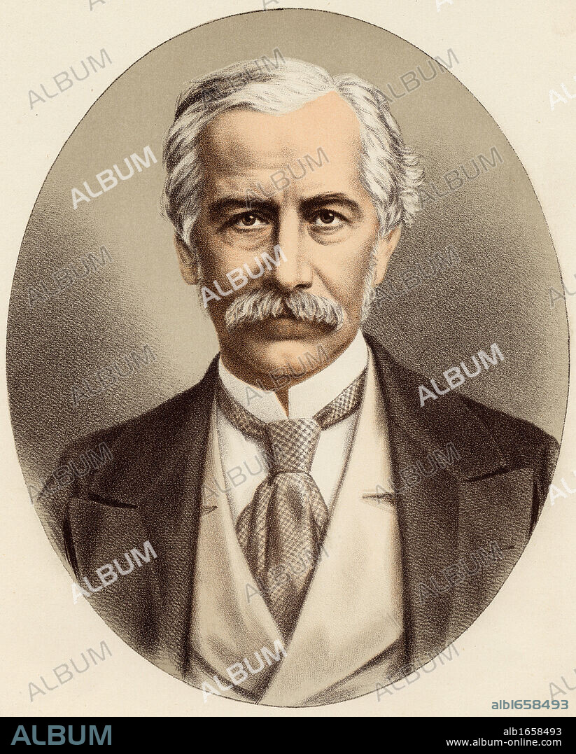 Sir Bartle Frere 1st Baron 1815-1884 Sir Henry Bartle Edwards 1st Baronet British colonial administrator From a photograph by Messers.Elliot and Fry.