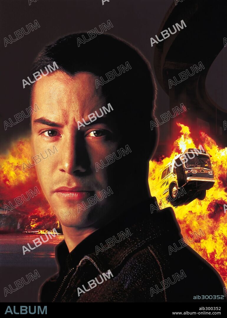 KEANU REEVES in SPEED, 1994, unter der Regie von JAN DE BONT. Copyright 20TH CENTURY FOX.