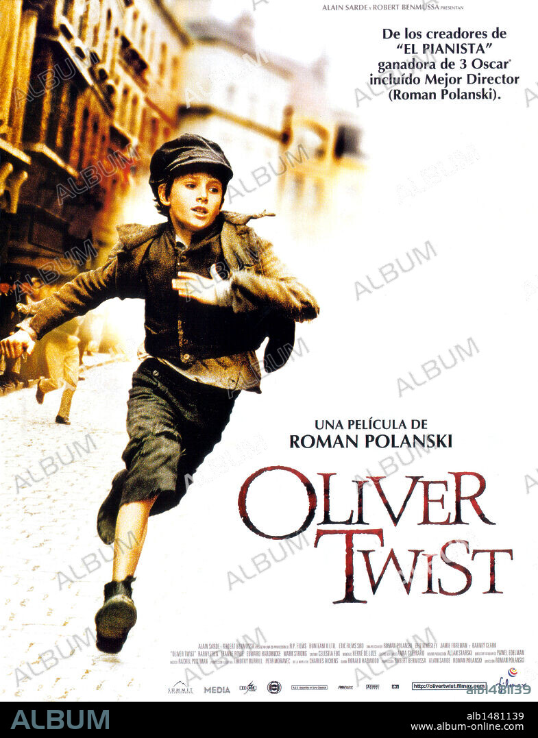Poster de OLIVER TWIST, 2005, dirigida por ROMAN POLANSKI. Copyright OLIVER TWIST PRODUCTIONS LLP.