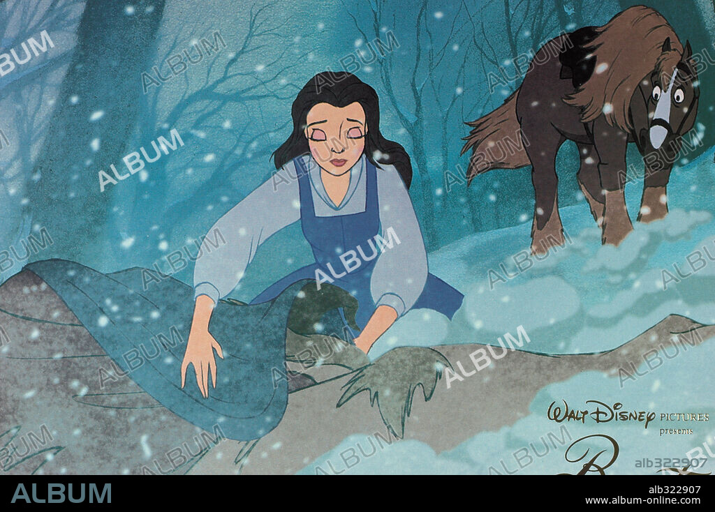 LA BELLA Y LA BESTIA, 1991 (BEAUTY AND THE BEAST), dirigida por GARY TROUSDALE y KIRK WISE. Copyright WALT DISNEY PRODUCTIONS.