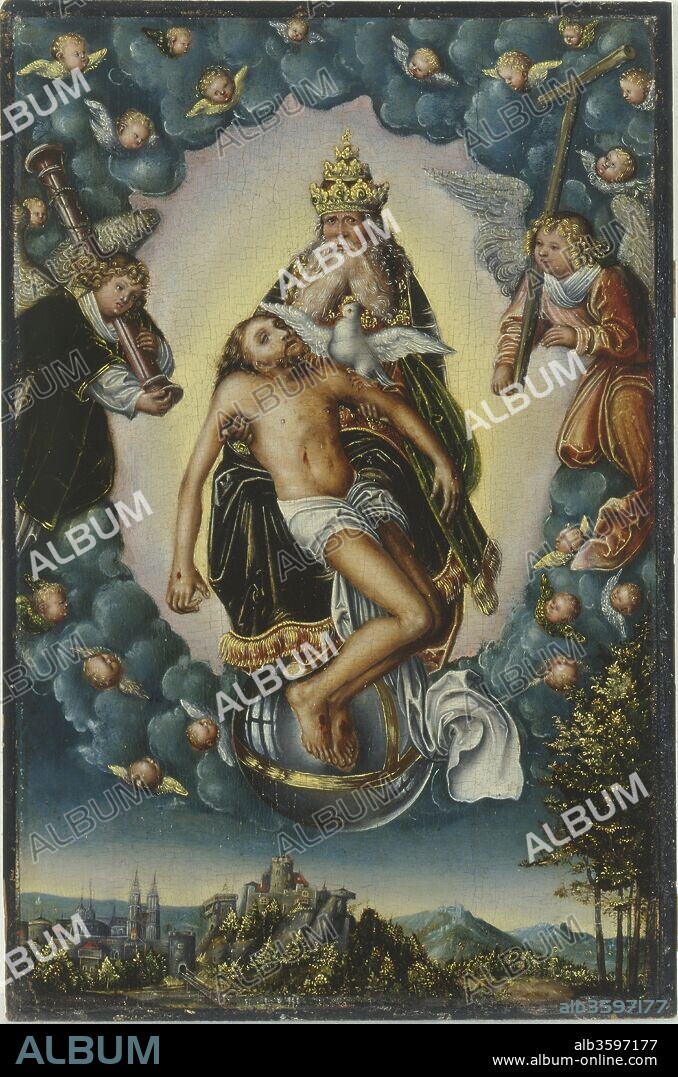 CRANACH, LUCAS, THE ELDER. The Holy Trinity.